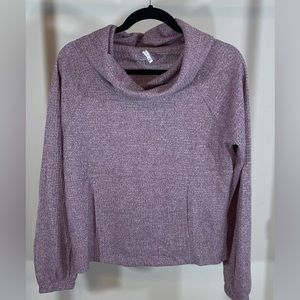 EUC • Z Supply • Cowl Neck Knit Top • Size Small